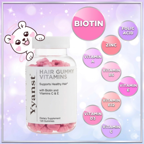 Biotin Gummies for Healthy Hair Growth