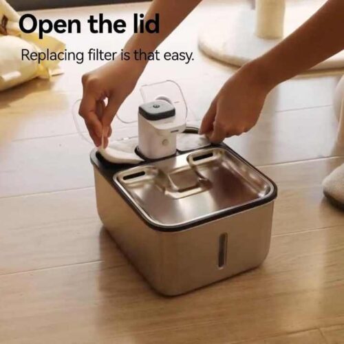 304 Stainless Steel Pet Water Fountain