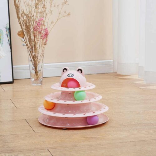 Hf6c9ca5236434162973e3c820042ff44E.jpg_720x720q50.jpg Interactive Cat Tower Turntable Toy